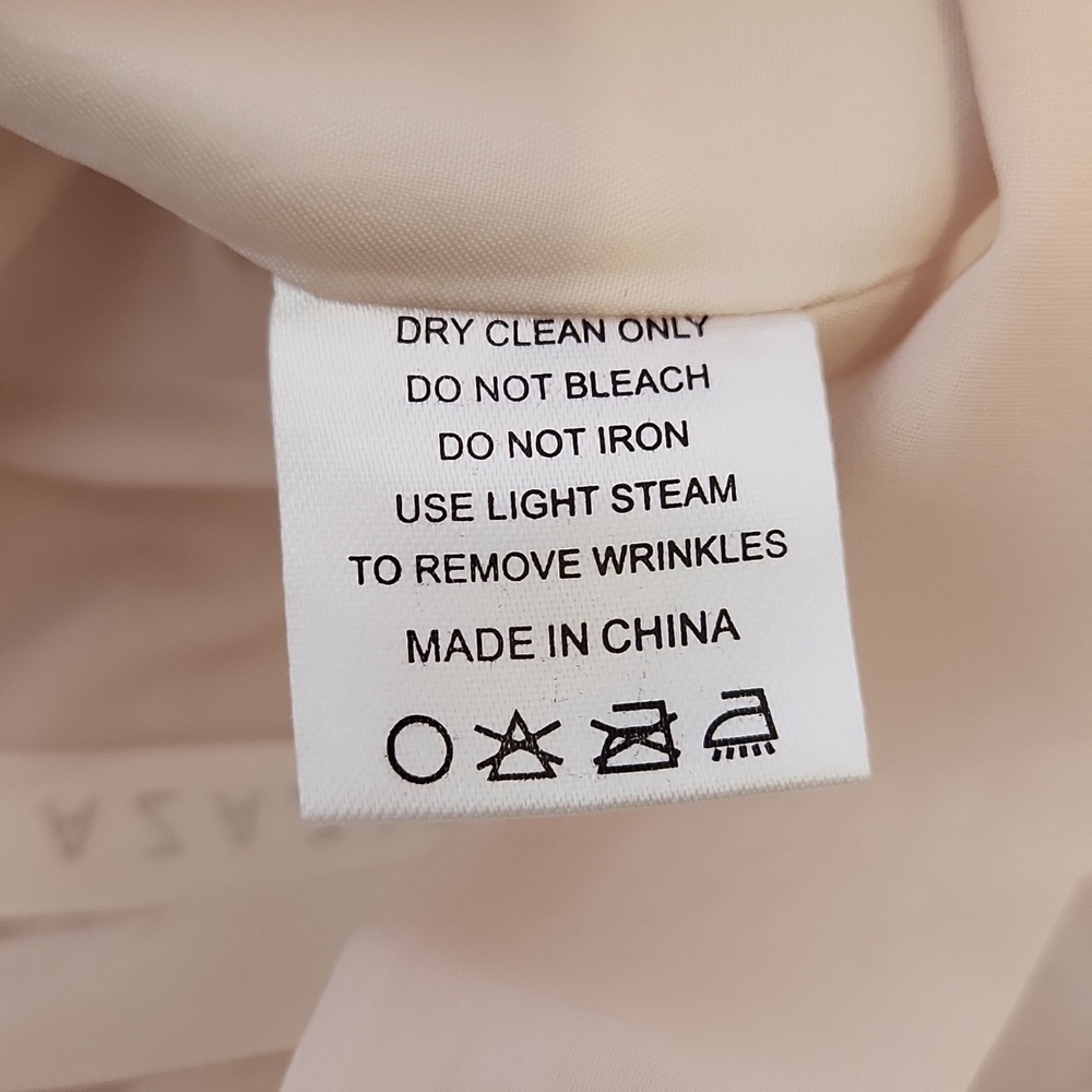 NWT AZAZIE LIZET Alabaster A-Line Sweetheart Neckline Chiffon Dress, size A4 - Picture 10 of 16